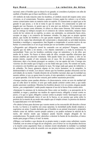 La rebelion de atlas