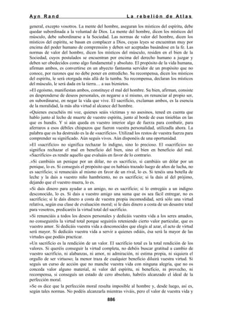 La rebelion de atlas