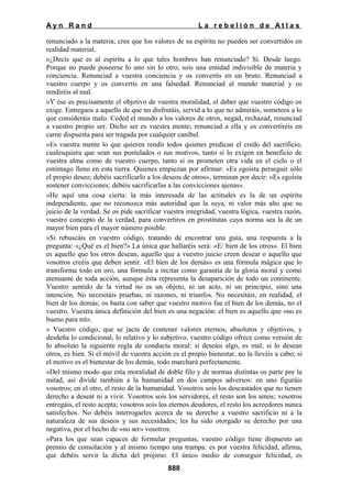 La rebelion de atlas