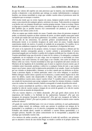 La rebelion de atlas