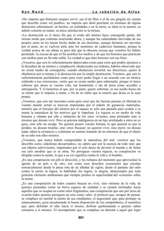 La rebelion de atlas