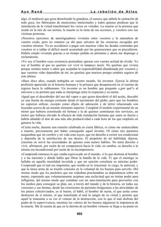 La rebelion de atlas