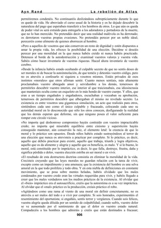 La rebelion de atlas