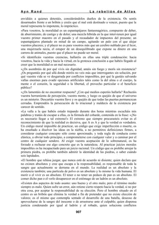 La rebelion de atlas