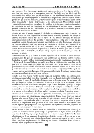 La rebelion de atlas