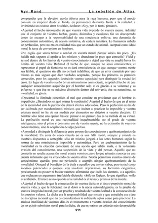 La rebelion de atlas