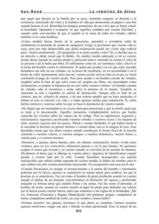 La rebelion de atlas