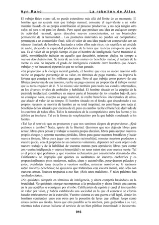 La rebelion de atlas