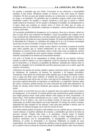 La rebelion de atlas