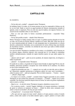 La rebelion de atlas