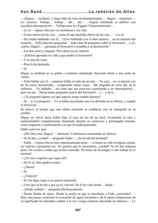 La rebelion de atlas