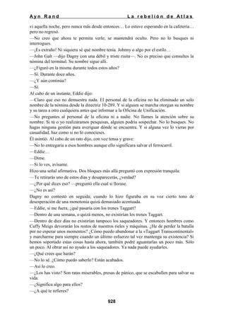 La rebelion de atlas