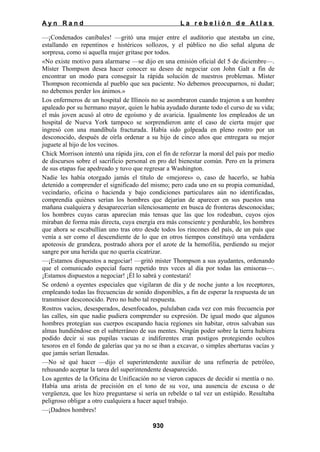 La rebelion de atlas