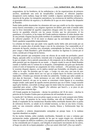 La rebelion de atlas