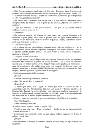 La rebelion de atlas