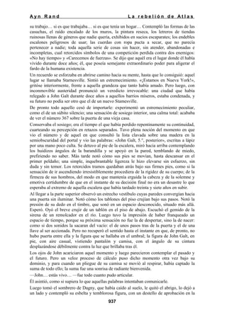 La rebelion de atlas