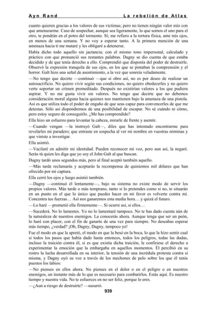 La rebelion de atlas