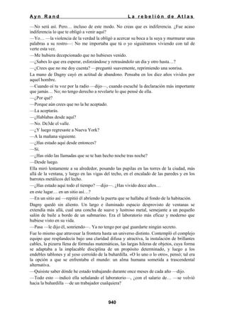 La rebelion de atlas