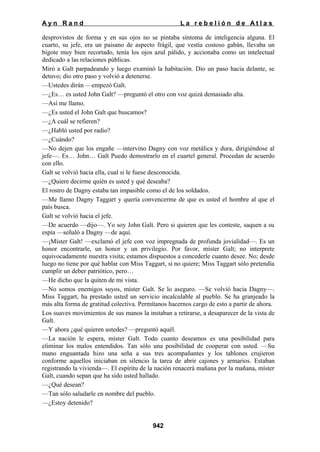 La rebelion de atlas