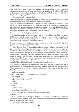 La rebelion de atlas