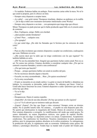 La rebelion de atlas