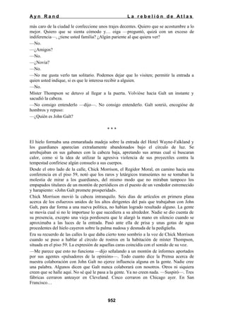 La rebelion de atlas