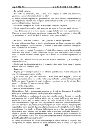 La rebelion de atlas