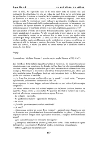 La rebelion de atlas