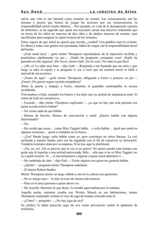 La rebelion de atlas