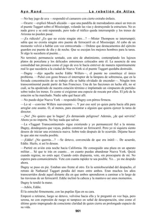 La rebelion de atlas