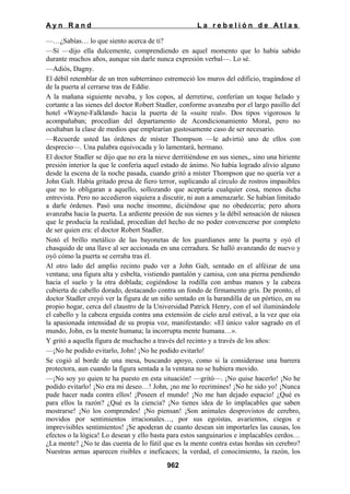 La rebelion de atlas