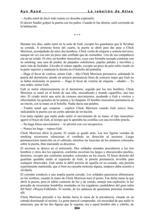 La rebelion de atlas