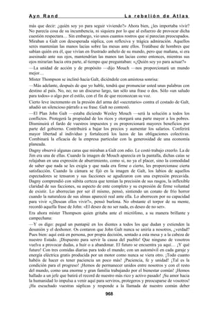 La rebelion de atlas