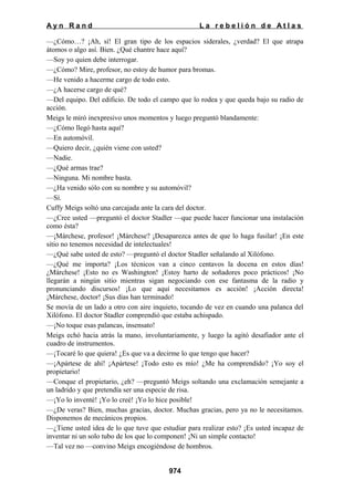 La rebelion de atlas