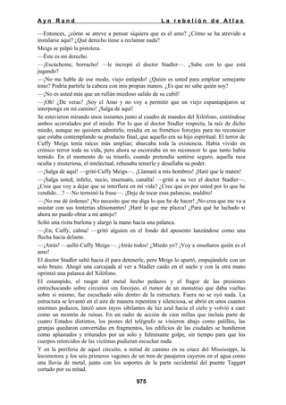 La rebelion de atlas