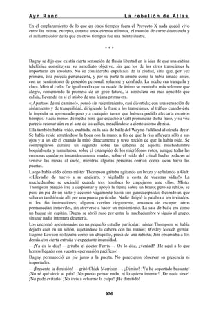 La rebelion de atlas