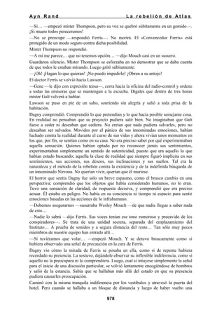 La rebelion de atlas