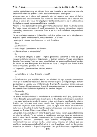 La rebelion de atlas