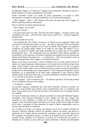 La rebelion de atlas