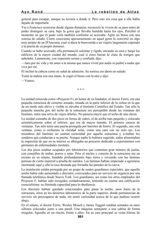 La rebelion de atlas