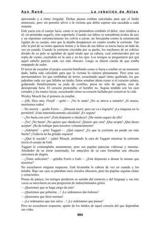 La rebelion de atlas