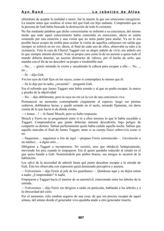 La rebelion de atlas