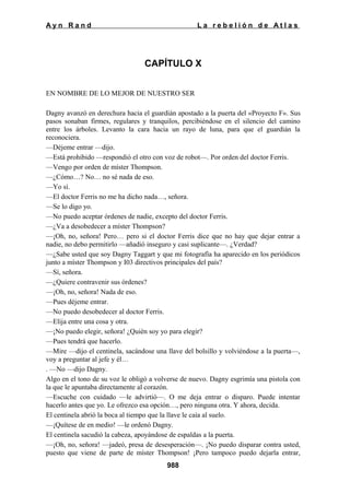 La rebelion de atlas