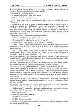 La rebelion de atlas