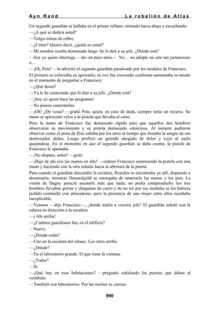 La rebelion de atlas