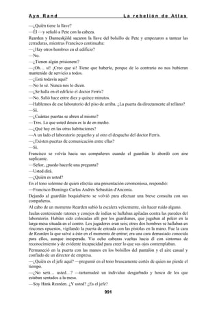 La rebelion de atlas