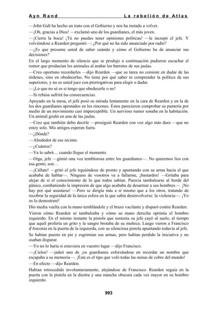 La rebelion de atlas