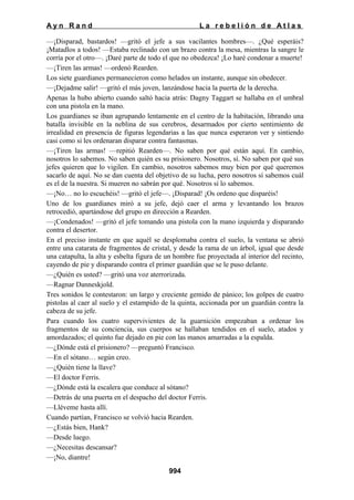 La rebelion de atlas