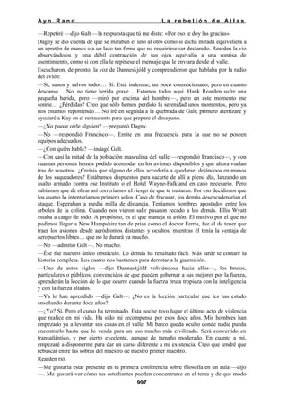 La rebelion de atlas