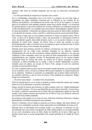 La rebelion de atlas